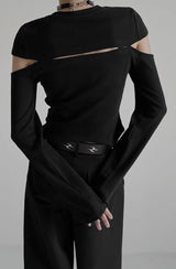 cut design monochrome tops mx0100 