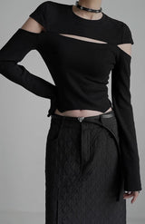 cut design monochrome tops mx0100 