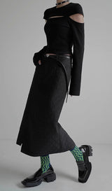 cut design monochrome tops mx0100 