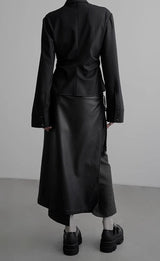 zip up silhouette shirt mx0099 