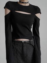 cut design monochrome tops mx0100 