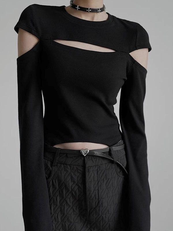 cut design monochrome tops mx0100 
