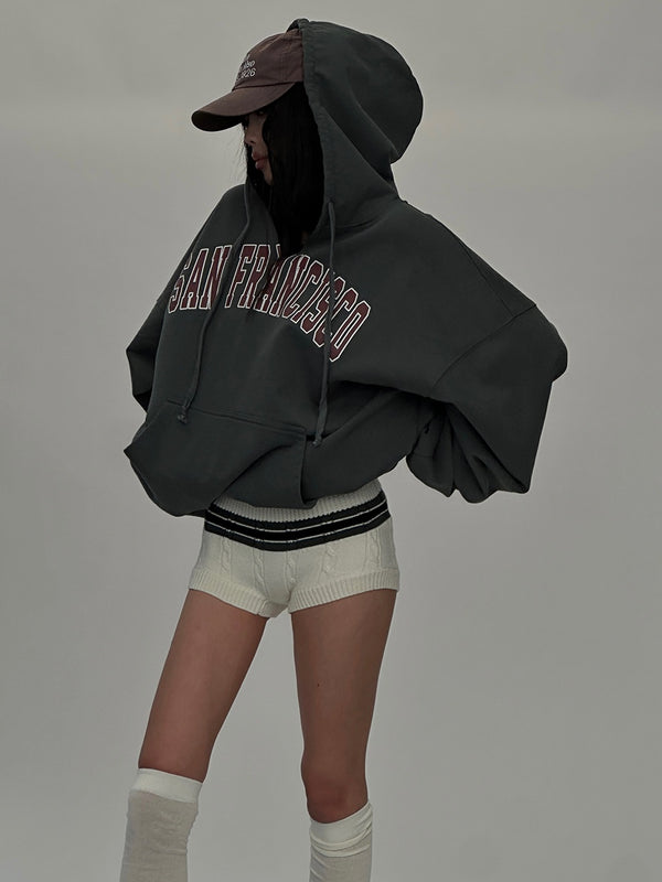 vintage logo hoodie mx0091 