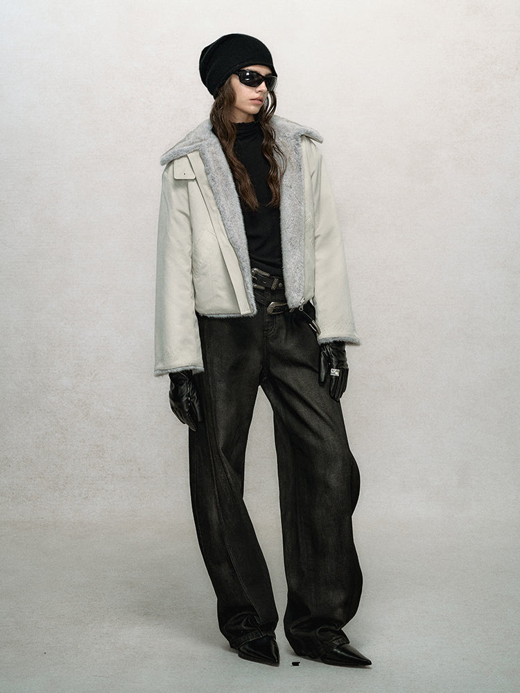 genesis winter boa jacket mx0089 