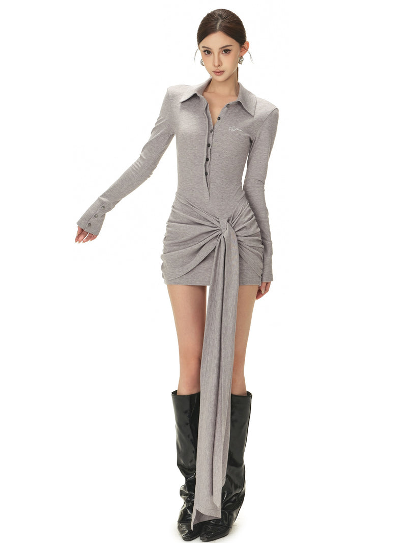 knotted tight dress mx0133 