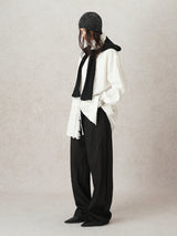 waist buckle design slacks mx0095 