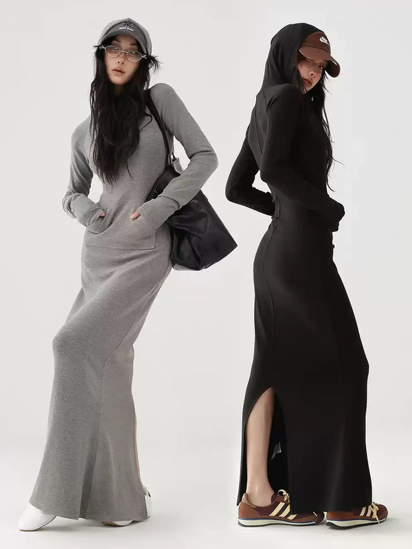 relaxed slit design dress mx0078 