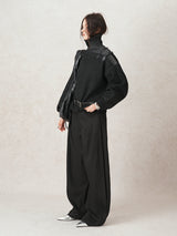 waist buckle design slacks mx0095 