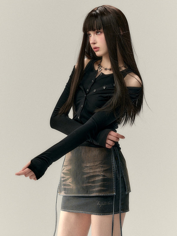 2way stylish design cut and sew mx0080 