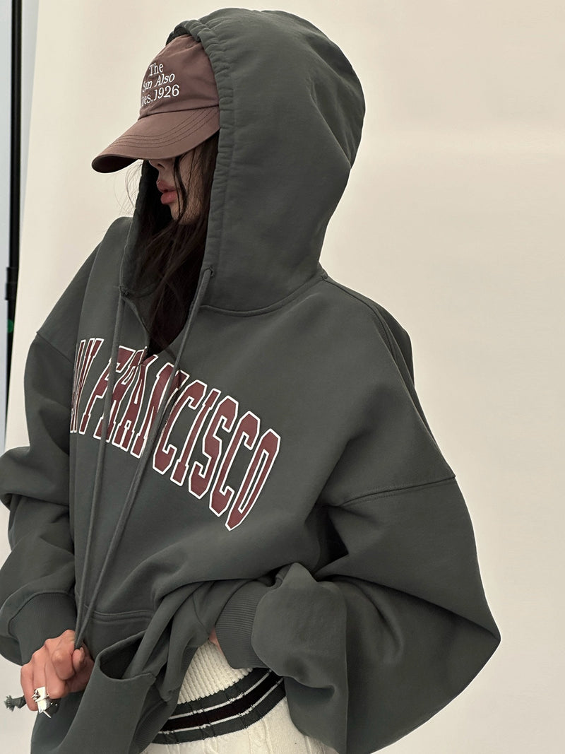 vintage logo hoodie mx0091 