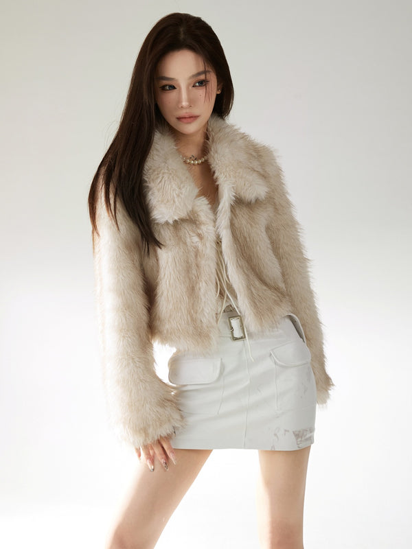 fur luxury light jacket mx0040