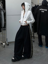 camouflage bicolor wide street pants mx0084 