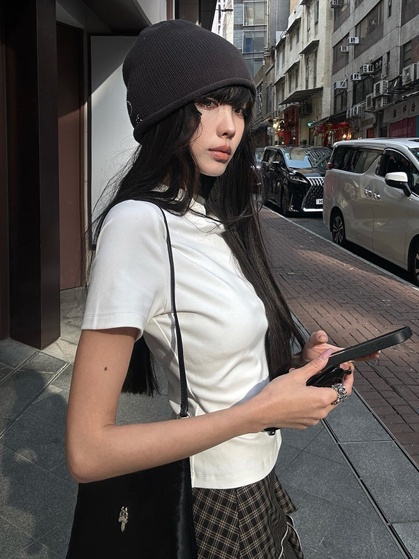 slim fit style up t-shirt mx0123 