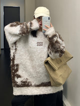 high end loose knit mx0058