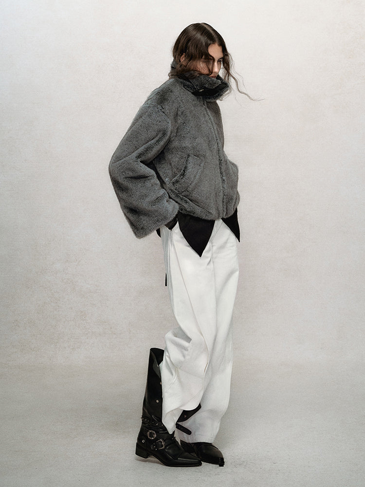 genesis winter boa jacket mx0089 