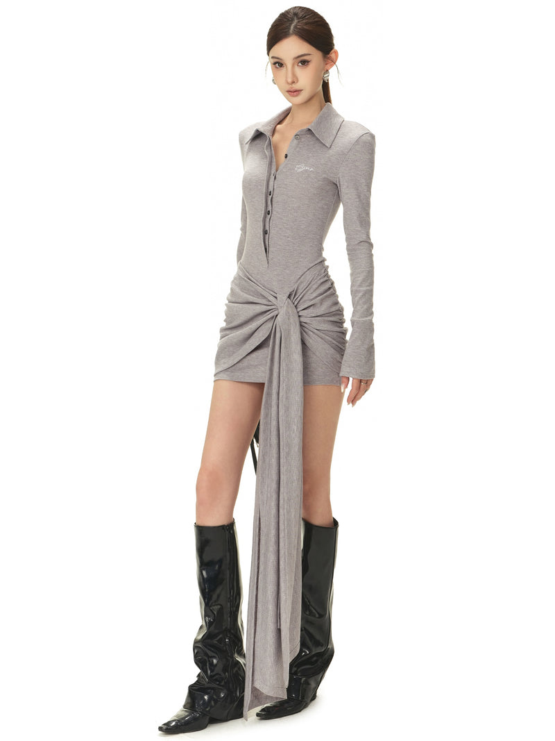 knotted tight dress mx0133 