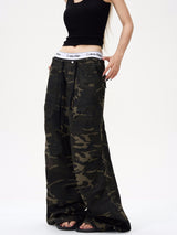 high end camouflage loose pants mx0088 