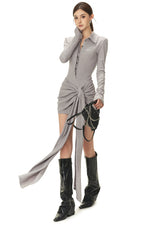 knotted tight dress mx0133 