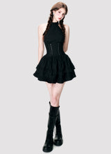 lace-up corset one-piece mx0132 