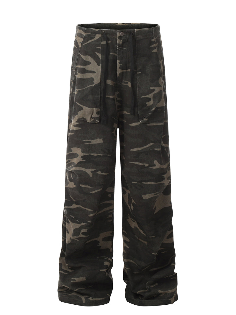 high end camouflage loose pants mx0088 