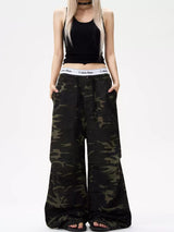 high end camouflage loose pants mx0088 