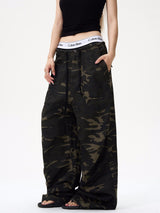 high end camouflage loose pants mx0088 
