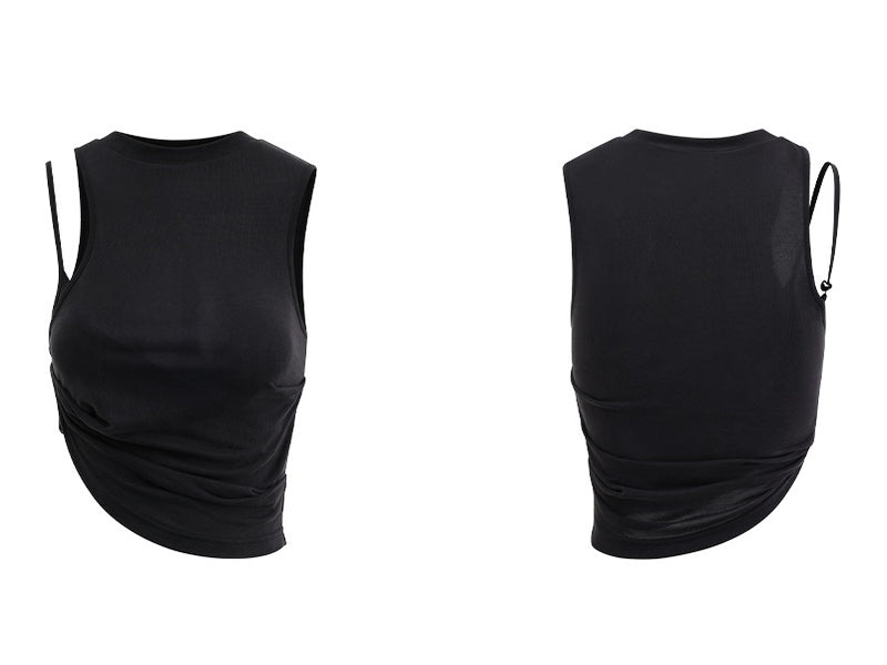 asymmetrical nuance design top mx0127