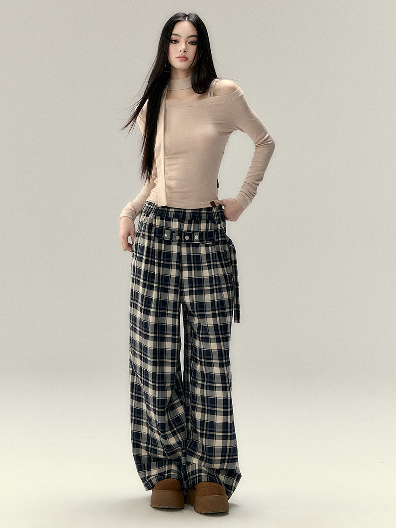 one shoulder strap korean tops mx0106 