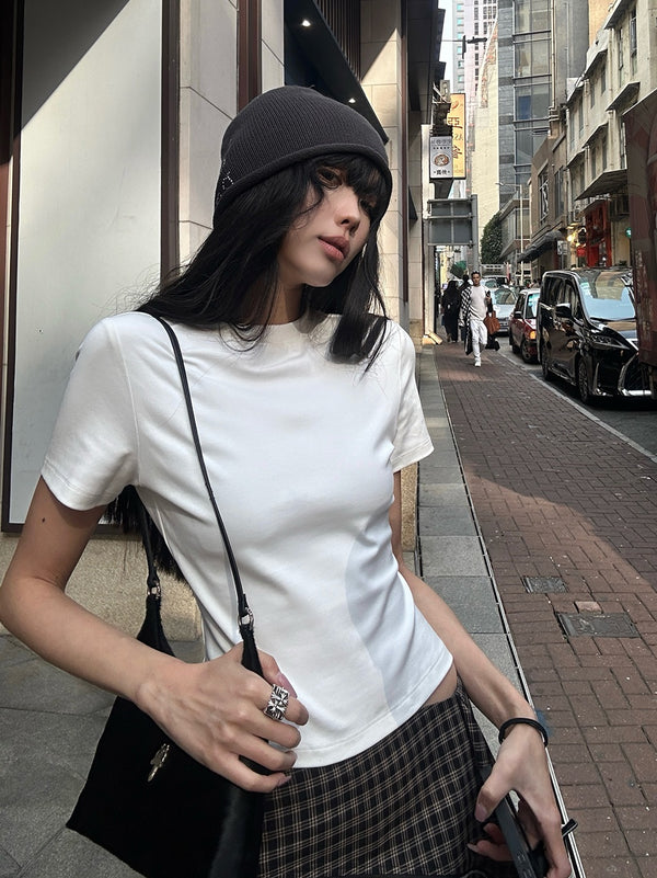 slim fit style up t-shirt mx0123 
