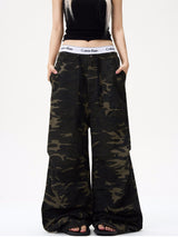 high end camouflage loose pants mx0088 