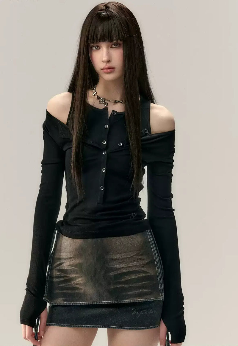 2way stylish design cut and sew mx0080 