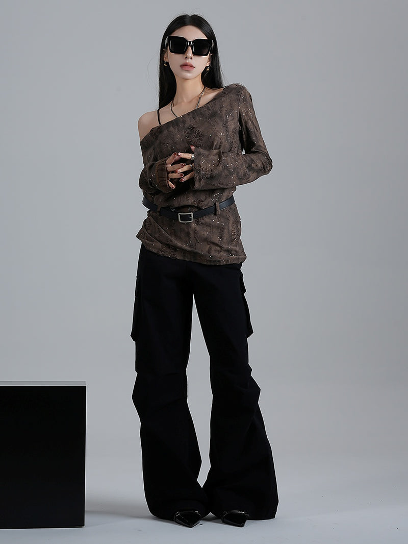 wasteland style off shoulder tops mx0112 