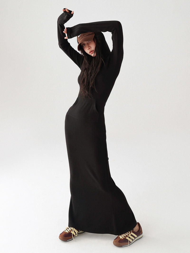 relaxed slit design dress mx0078 
