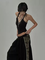 monotone lace camisole tops mx0085 