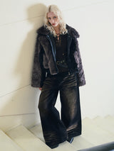 heavy duty washed denim pants mx0082 