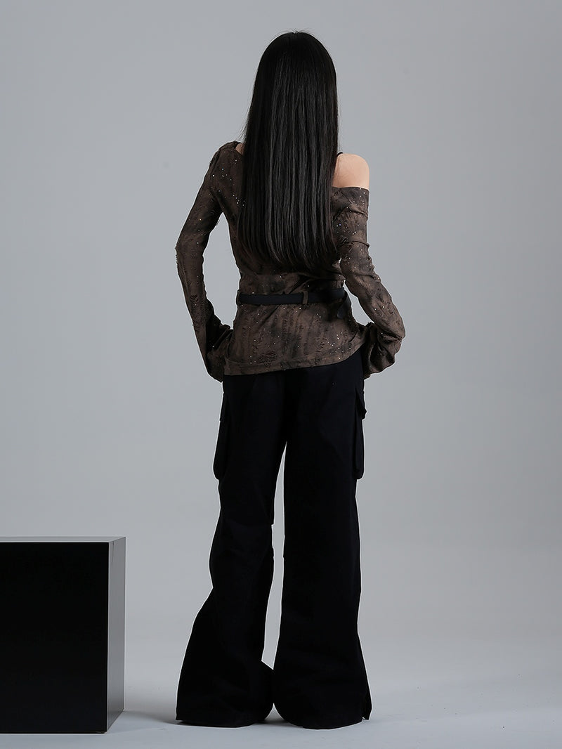 wasteland style off shoulder tops mx0112 
