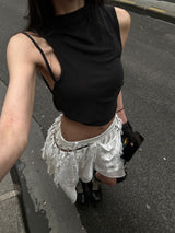 asymmetrical nuance design top mx0127