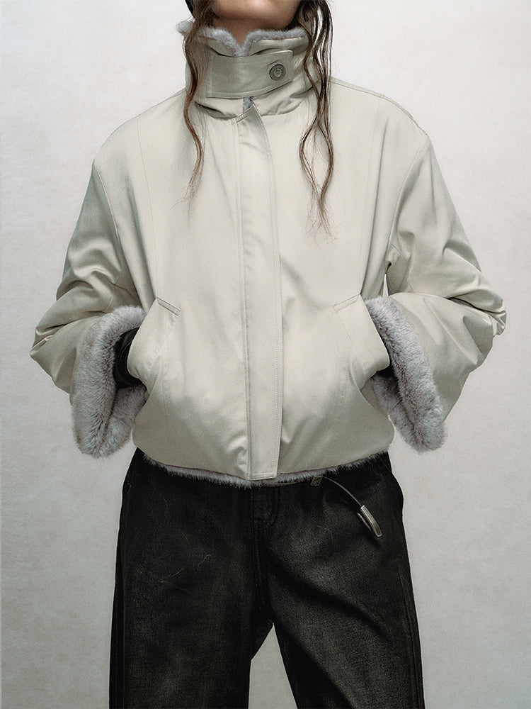 genesis winter boa jacket mx0089 