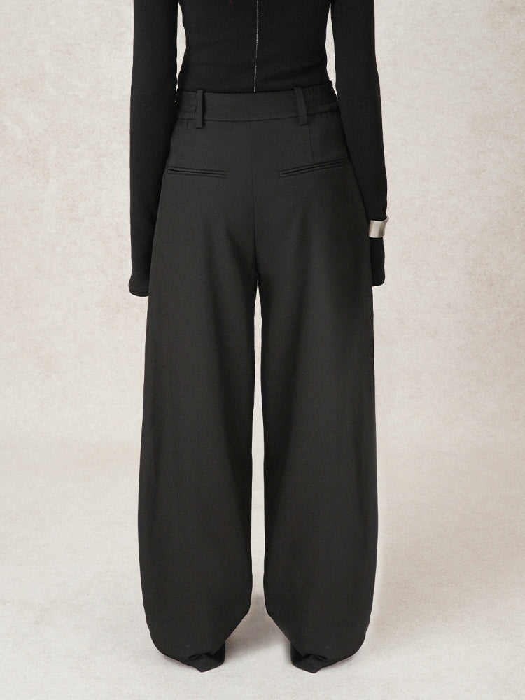 waist buckle design slacks mx0095 