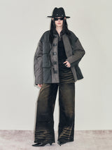heavy duty washed denim pants mx0082 