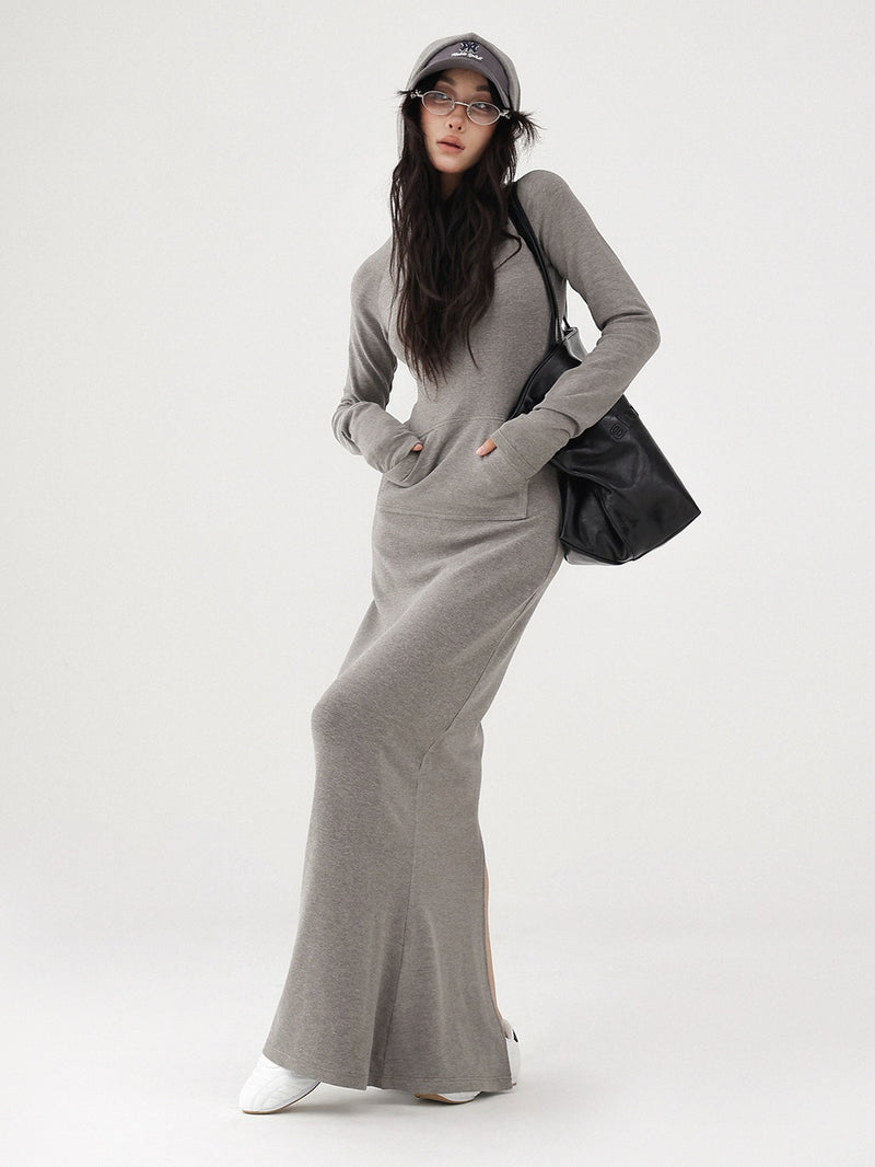 relaxed slit design dress mx0078 
