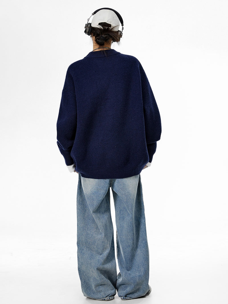 pearl logo high neck knit mx0070 