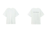 Loose logo simple T-shirt mx0130 