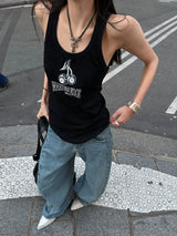 cherry design street tank top mx0131