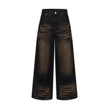 heavy duty washed denim pants mx0082 