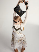 studded leather vintage bag mx0135 