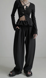 buckle design lady tops mx0098 