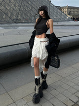 asymmetrical nuance design top mx0127