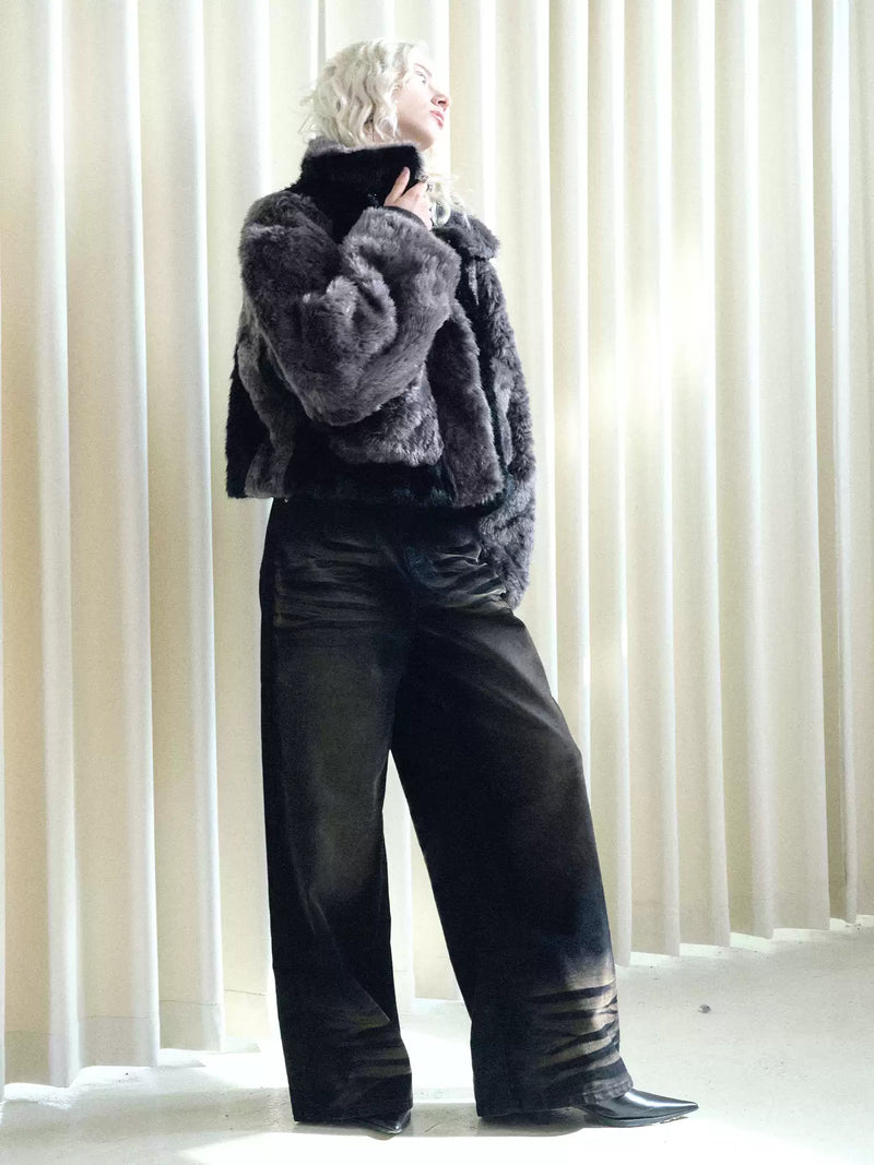 heavy duty washed denim pants mx0082 