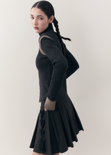 high neck stylish cardigan mx0067 
